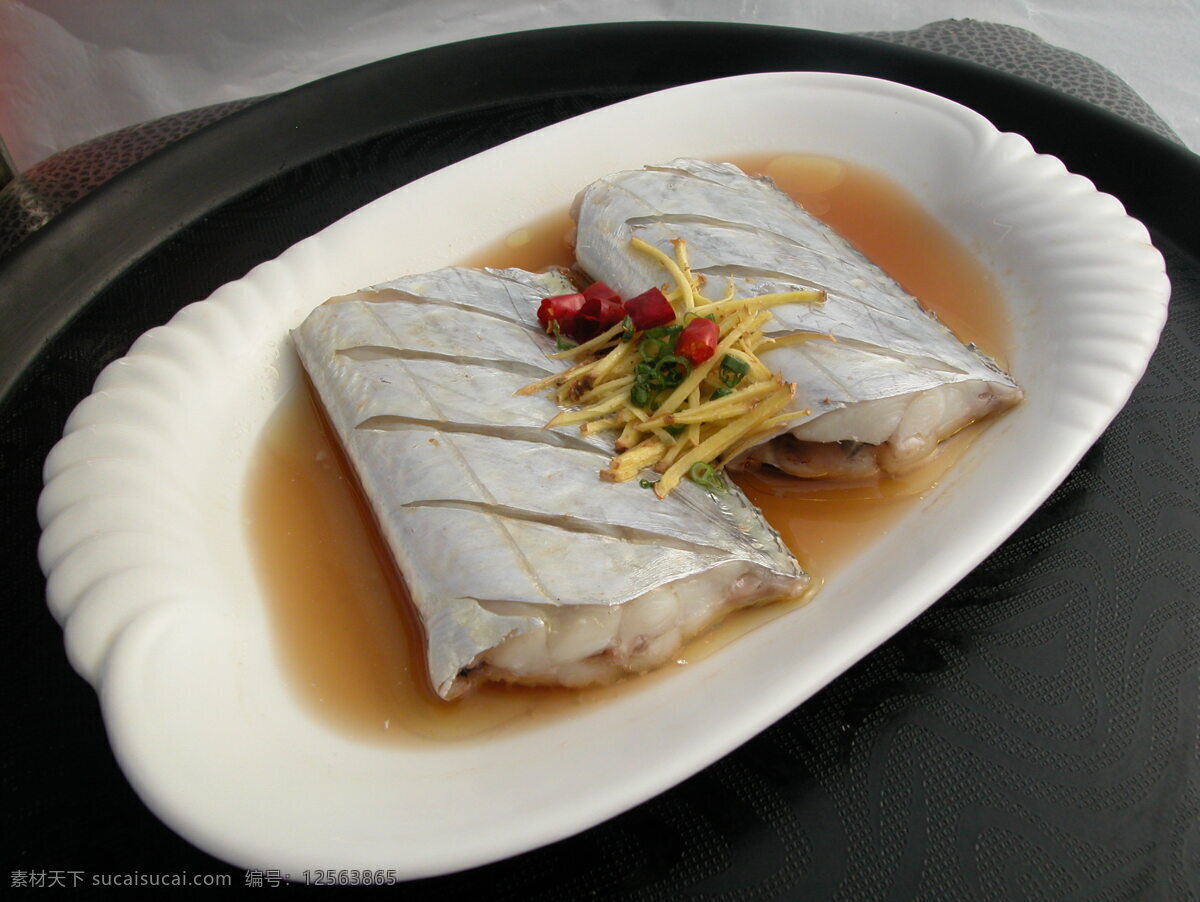 带鱼中段 带鱼 中段带鱼 高级带鱼 清蒸带鱼 我的摄影库 传统美食 餐饮美食