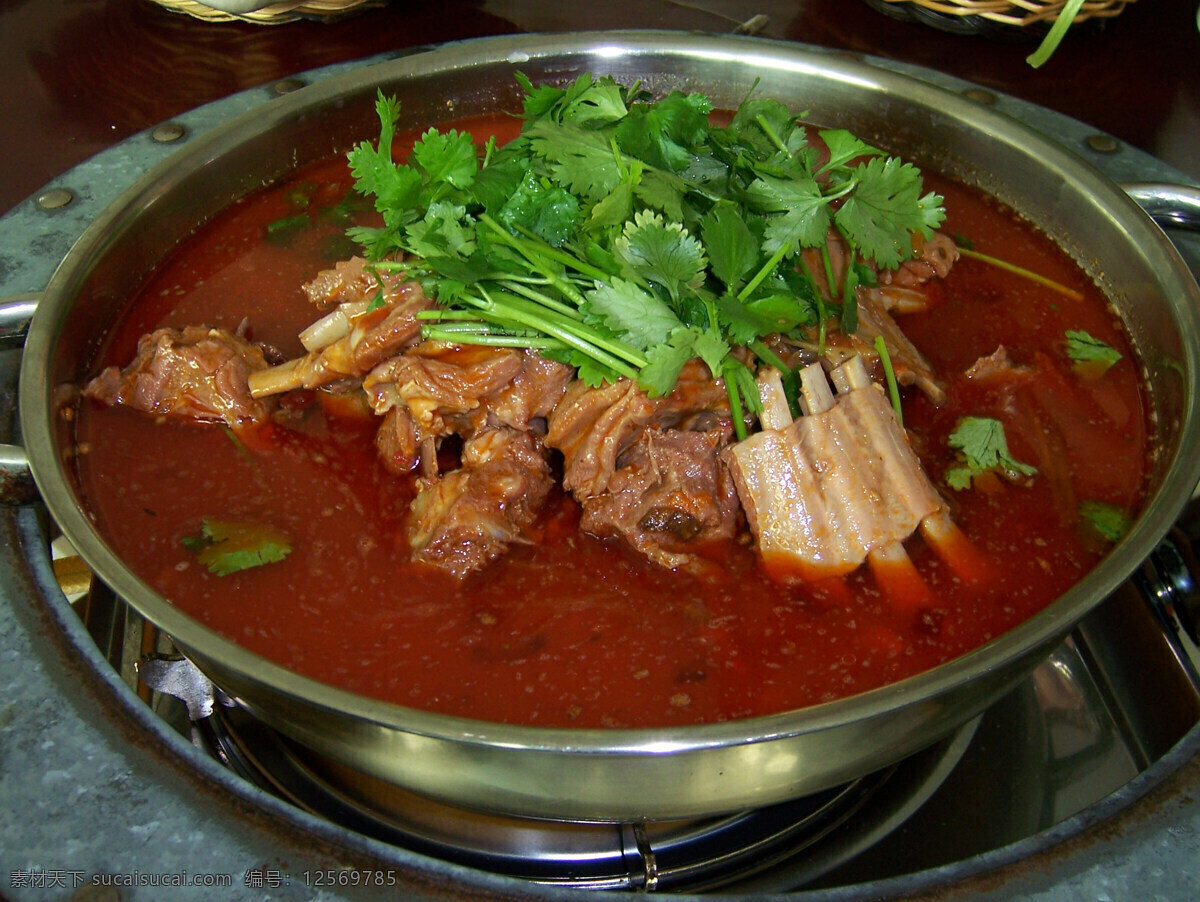 红焖羊肉 肉 羊肉 锅 涮 餐饮美食 传统美食 摄影图库