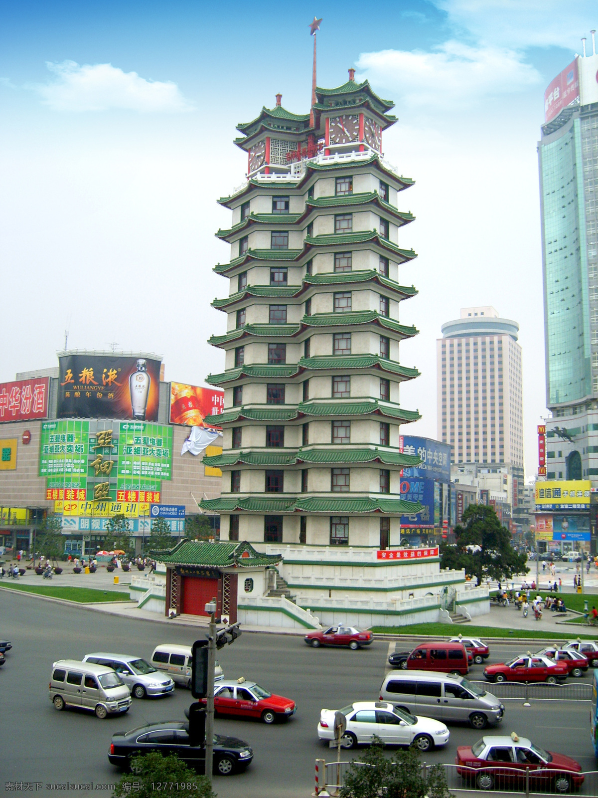郑州二七塔 二七纪念塔 郑州旅游 国内旅游 旅游摄影