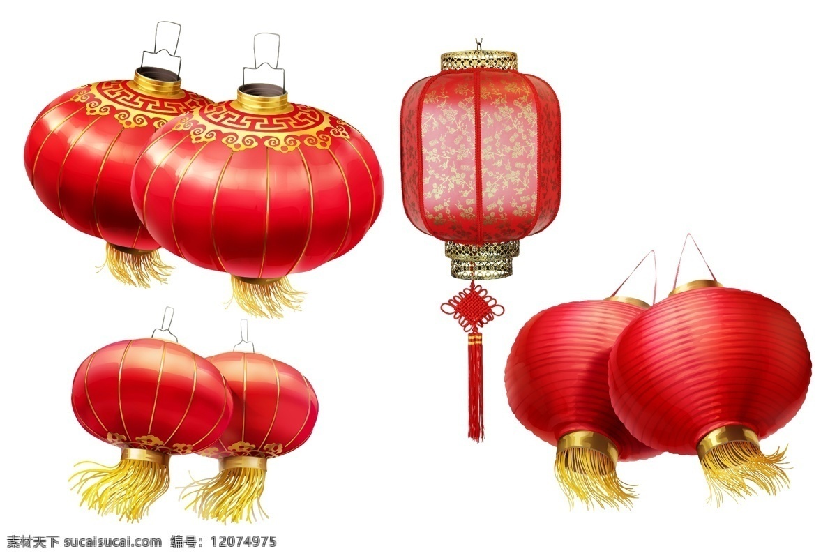 传统灯笼素材 传统 春节 灯笼 中国风 合 辑 传统灯笼 节日素材 喜庆素材 各式灯笼