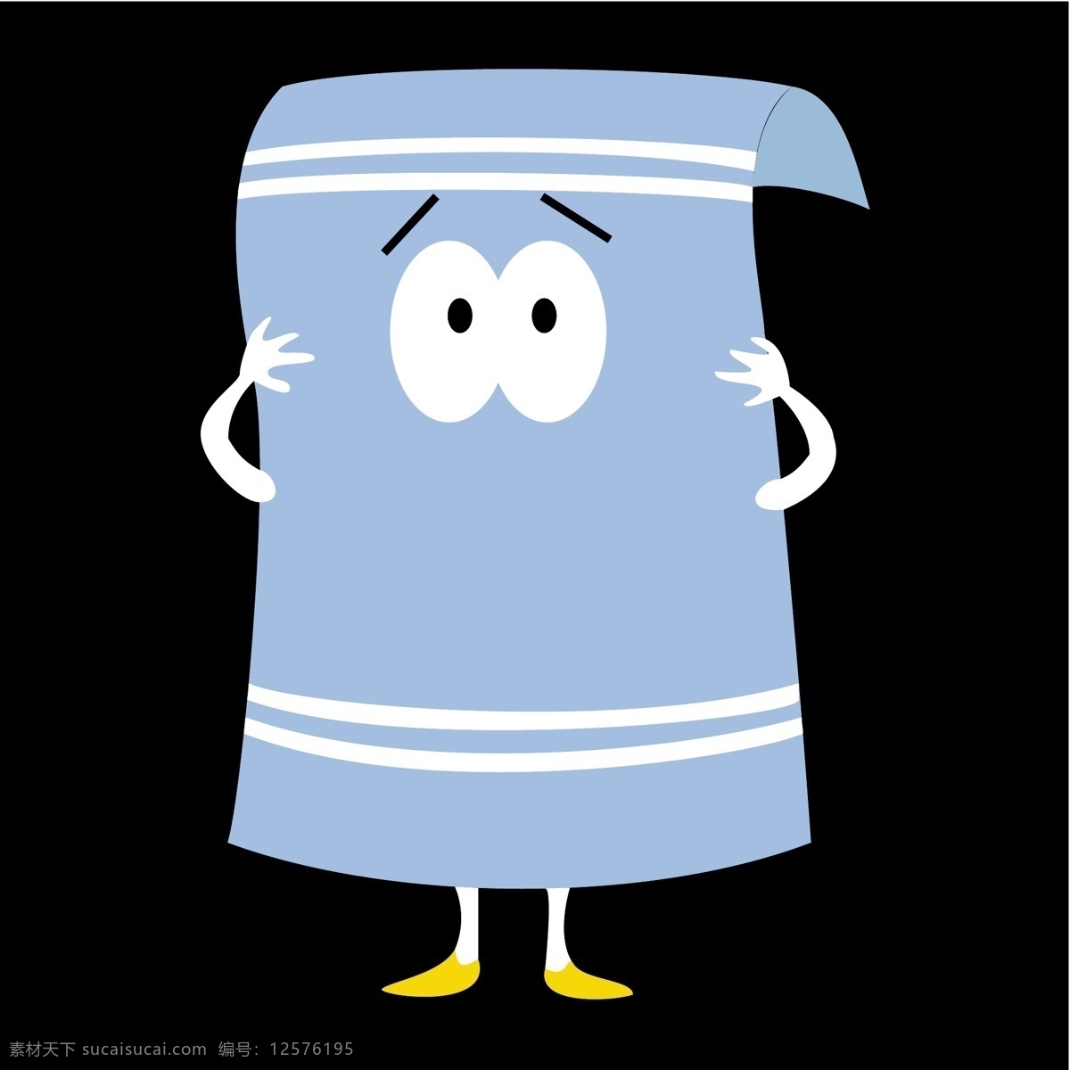 南方 公园 towelie 自由 标志 南 免费 黑色