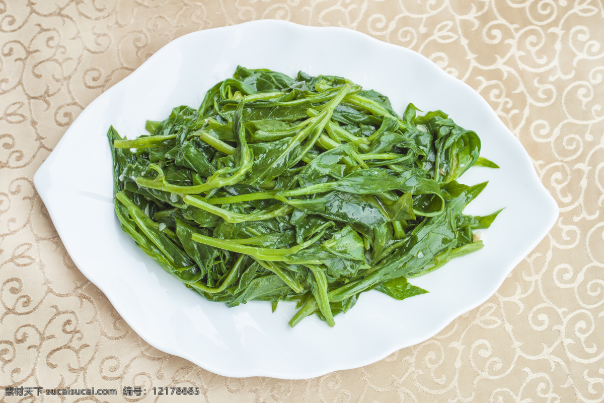 地瓜叶 清炒地瓜叶 虾酱地瓜叶 海南菜 中华美食 养生菜 粤菜 美食 野菜 清炒 餐饮美食 传统美食