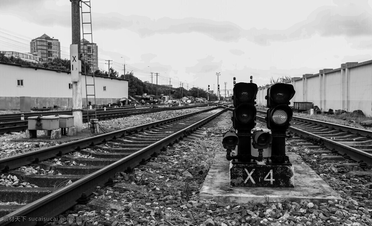 纪实 黑白 风景 原创 铁轨 现代科技 交通工具