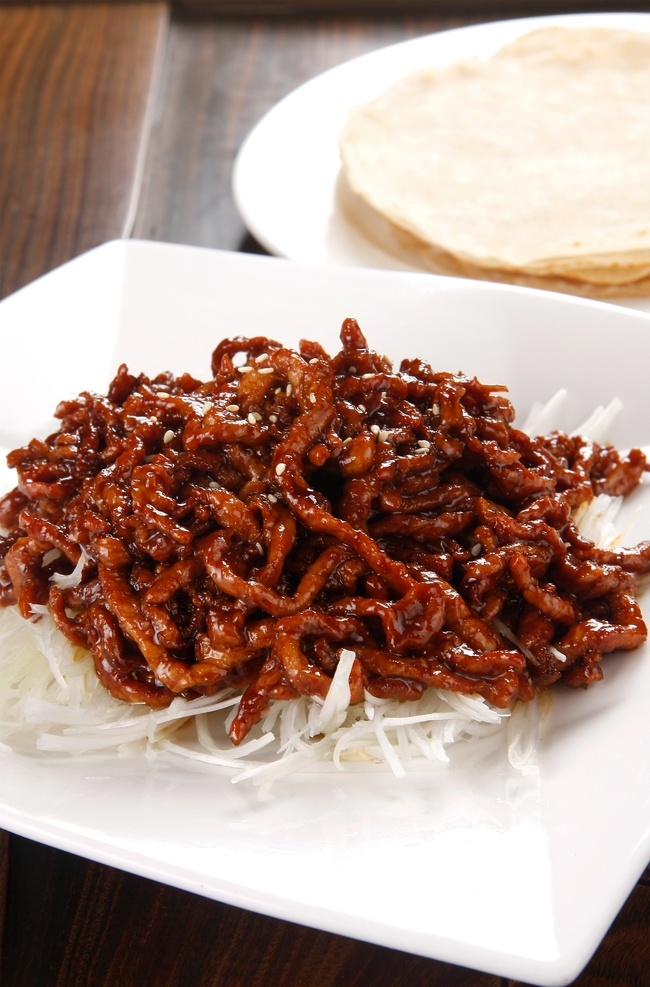 京酱肉丝 美食 传统美食 餐饮美食 高清菜谱用图