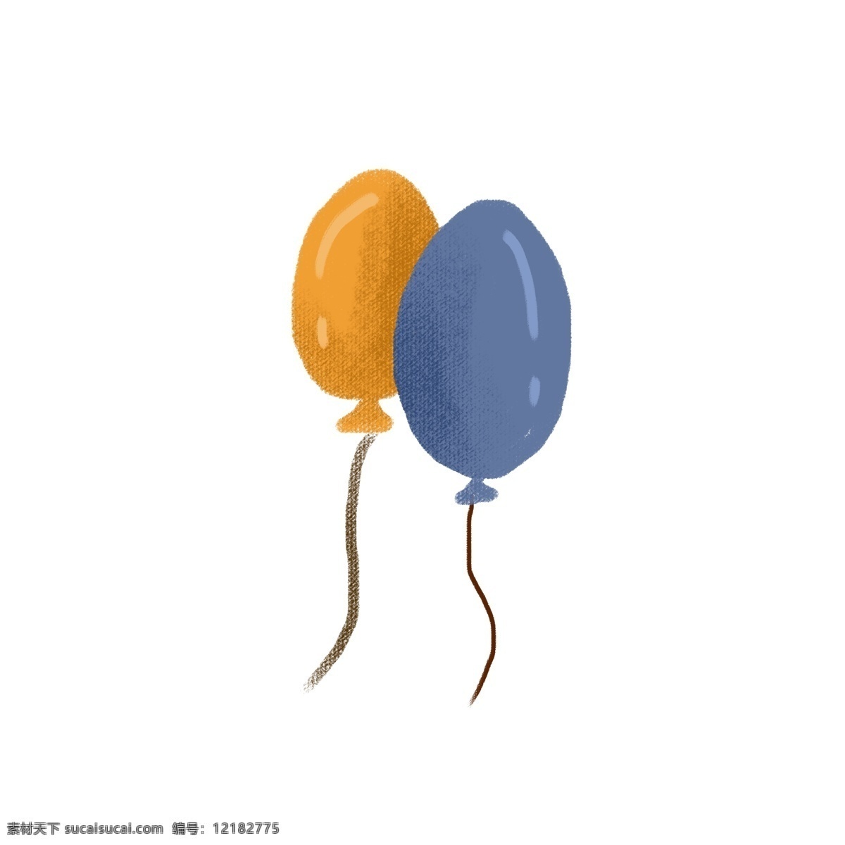 黄 蓝色 气球 卡通 黄色气球 蓝色气球 浮 空中 喜庆气球 彩色气球 手绘气球 卡通气球
