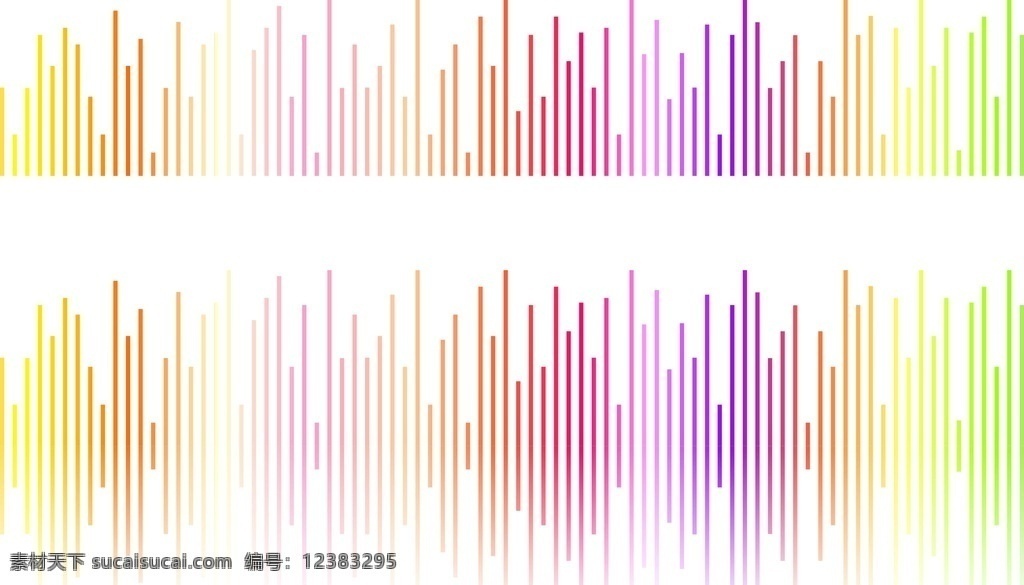动感 多彩 绚丽 渐变 跳动 音乐 活力 背景 实用 鲜艳 彩条 参差不齐