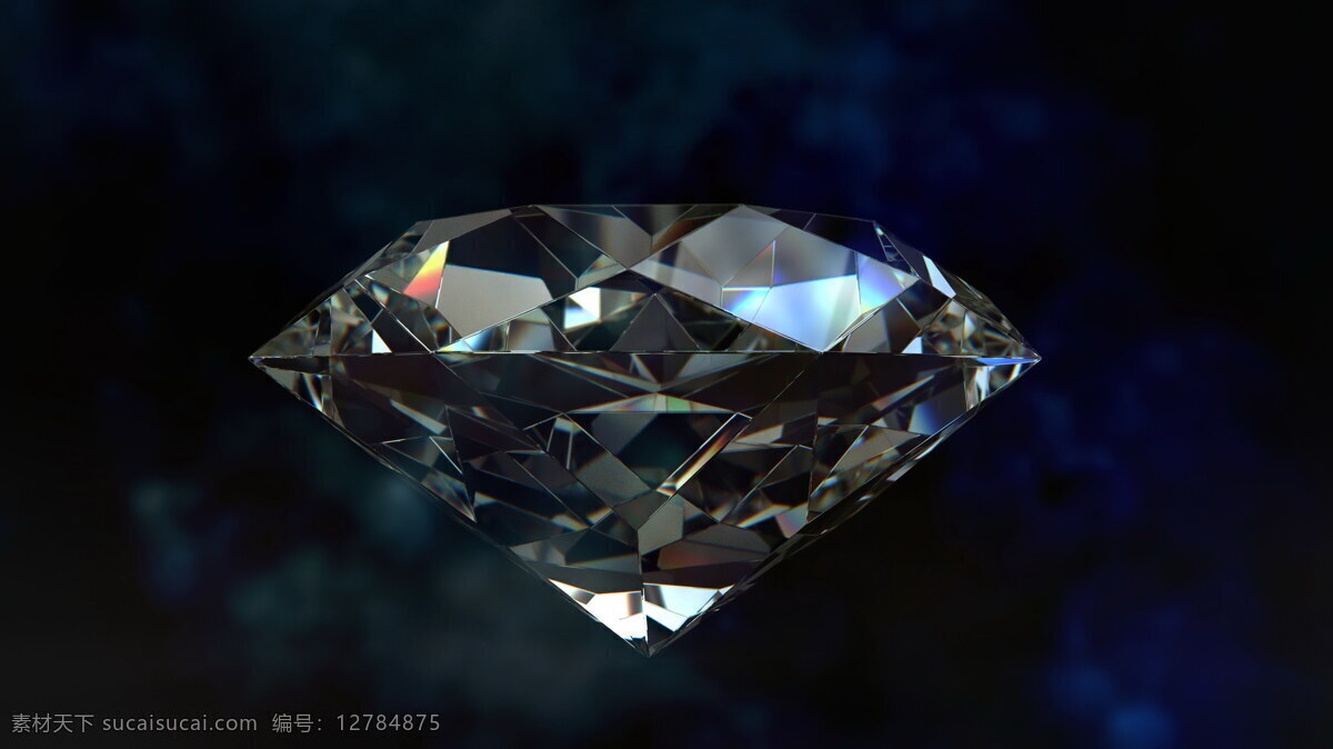 白色 钻石 心形 形状 白钻 宝石 珠宝