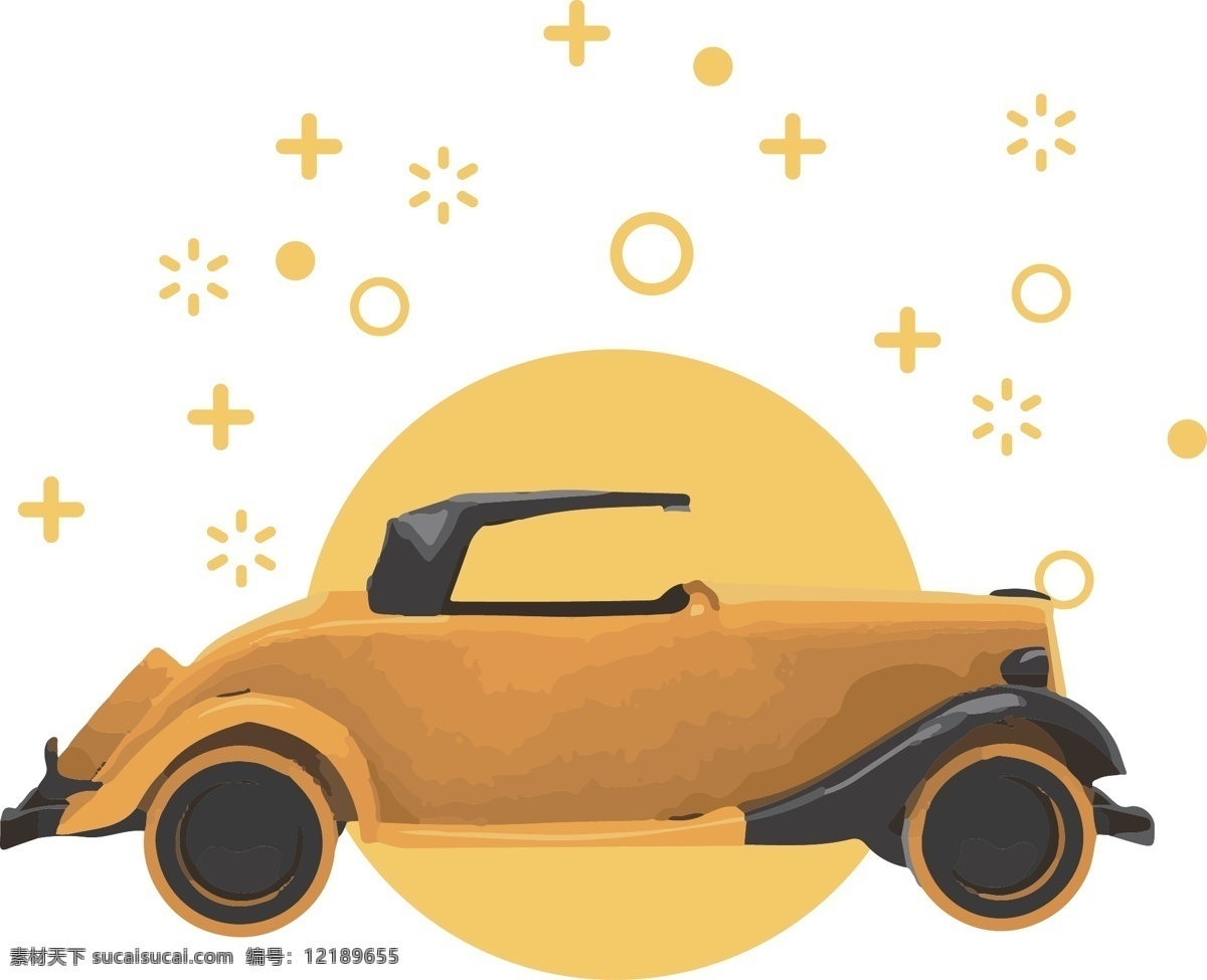 简约 汽车 玩具 模型 元素 商用 交通工具 简约风 出行方式
