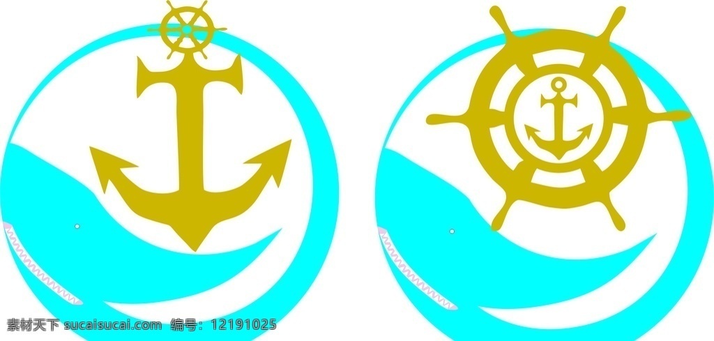 大 白鲨 海洋运输 类 矢量 标志 大白鲨 鲨鱼 海洋 大海 交通运输 轮船 船舵 舵 船锚 锚 矢量图 logo设计 标志图标 其他图标
