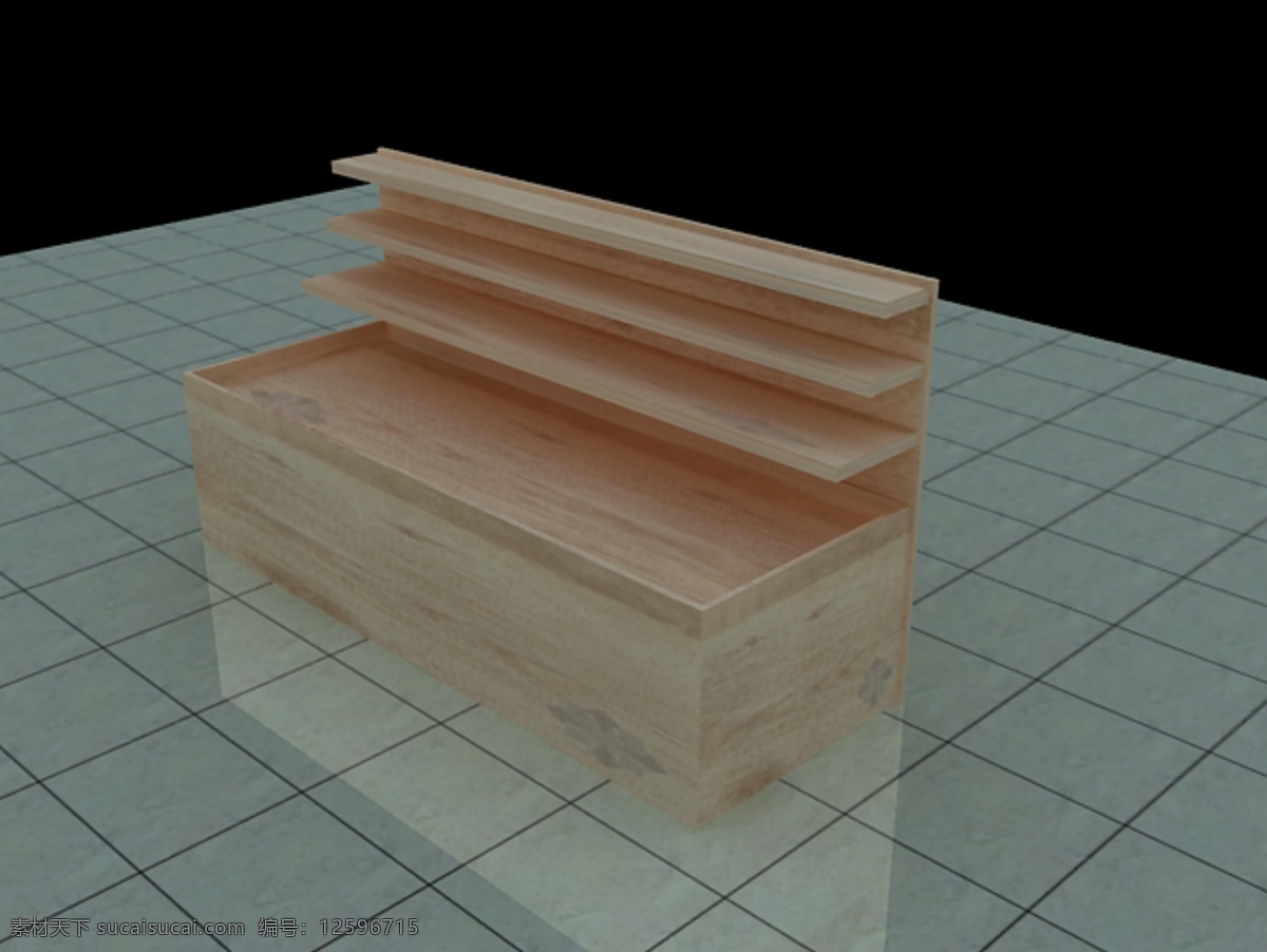 木质 货架 3d设计模型 max 源文件 模板下载 木质货架 超市模型 其他模型 3d模型素材 其他3d模型