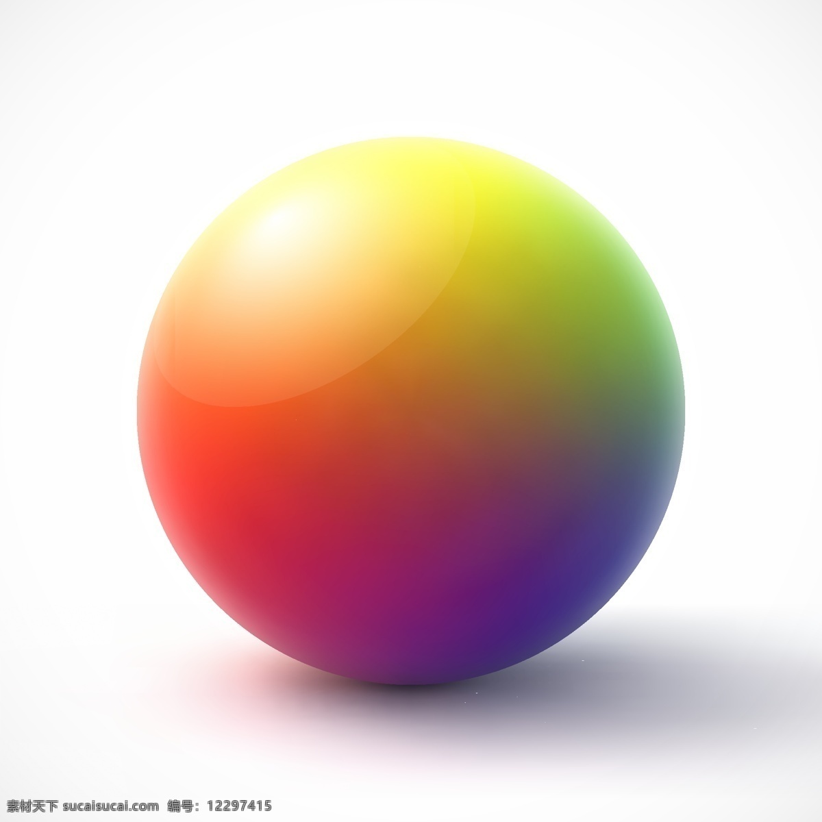 圆球矢量图片 圆球 红色球体 球立体球 球体 矢量 高清图片