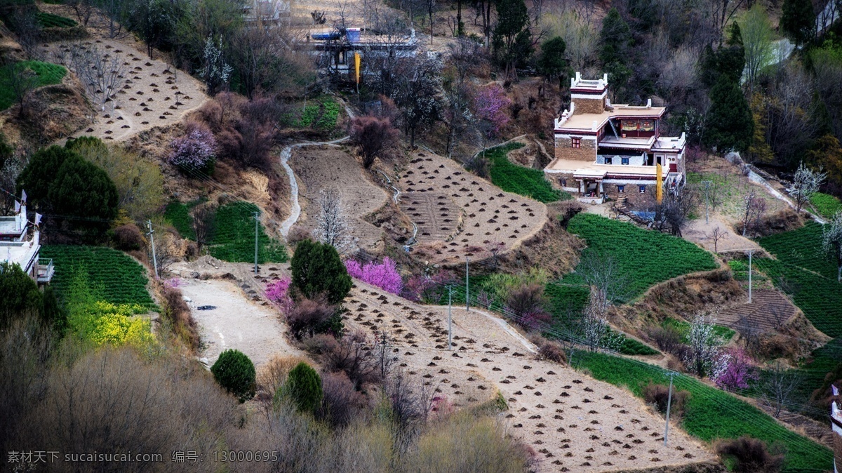 四川 丹巴 藏 寨 风景