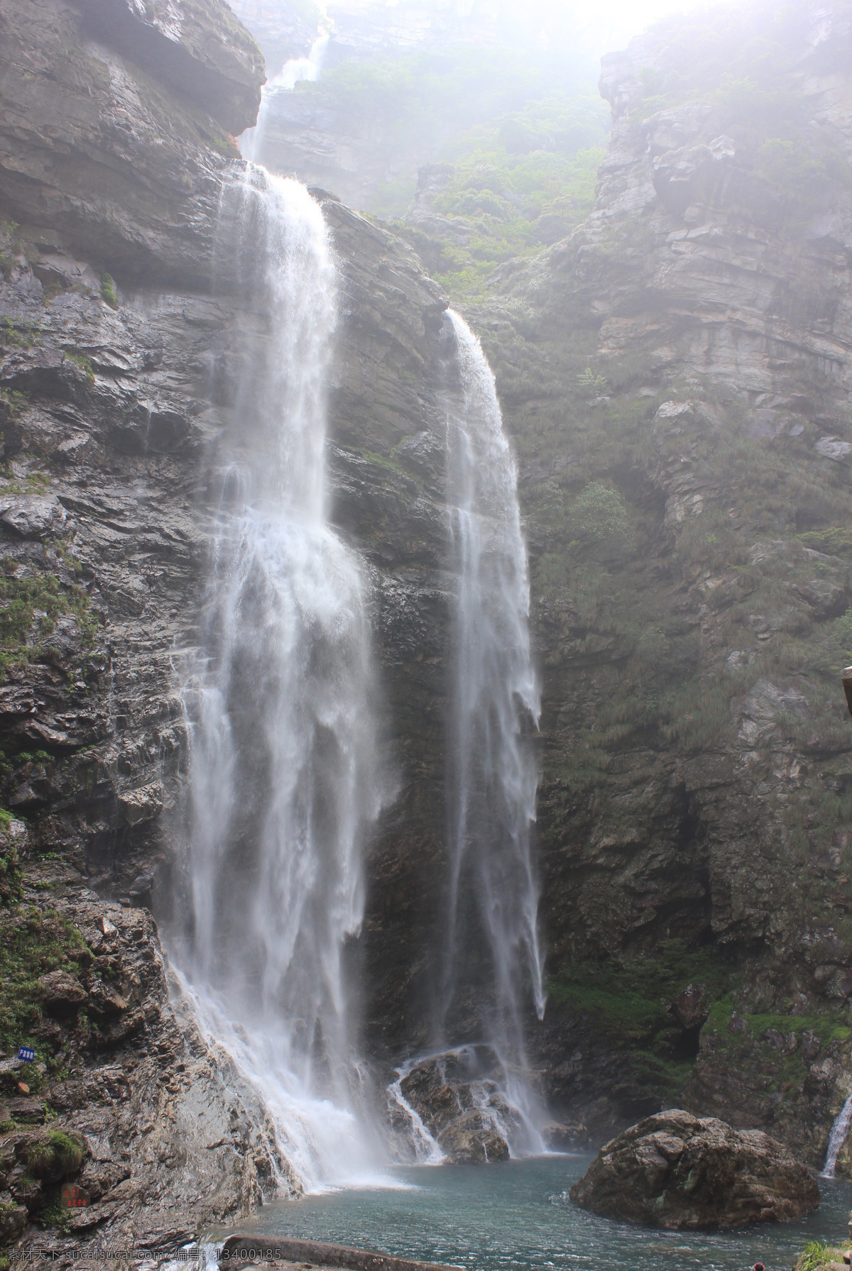 庐山 庐山瀑布 九江 九江庐山 山石 旅游摄影 国内旅游