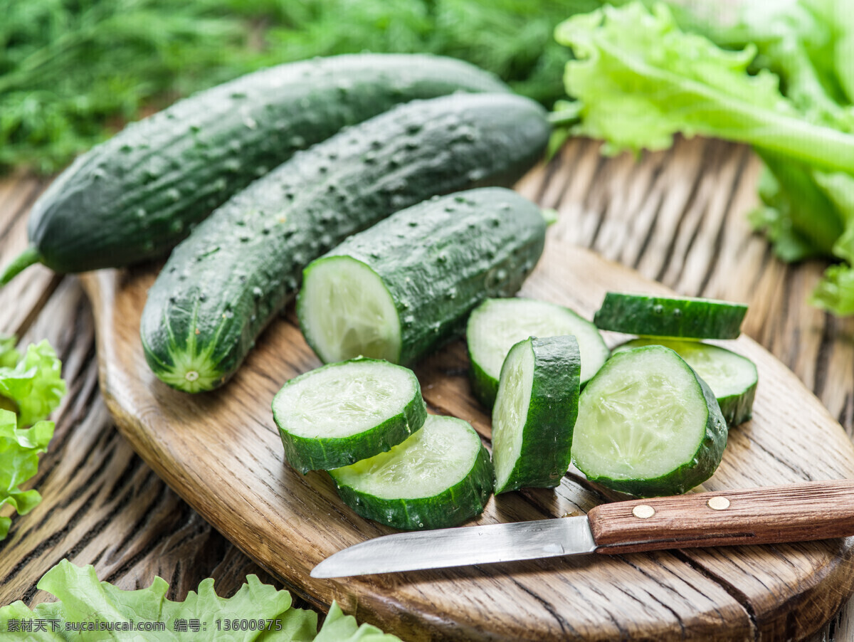 蔬菜 瓜果 瓜果蔬菜 蔬菜摄影 新鲜黄瓜 生物世界