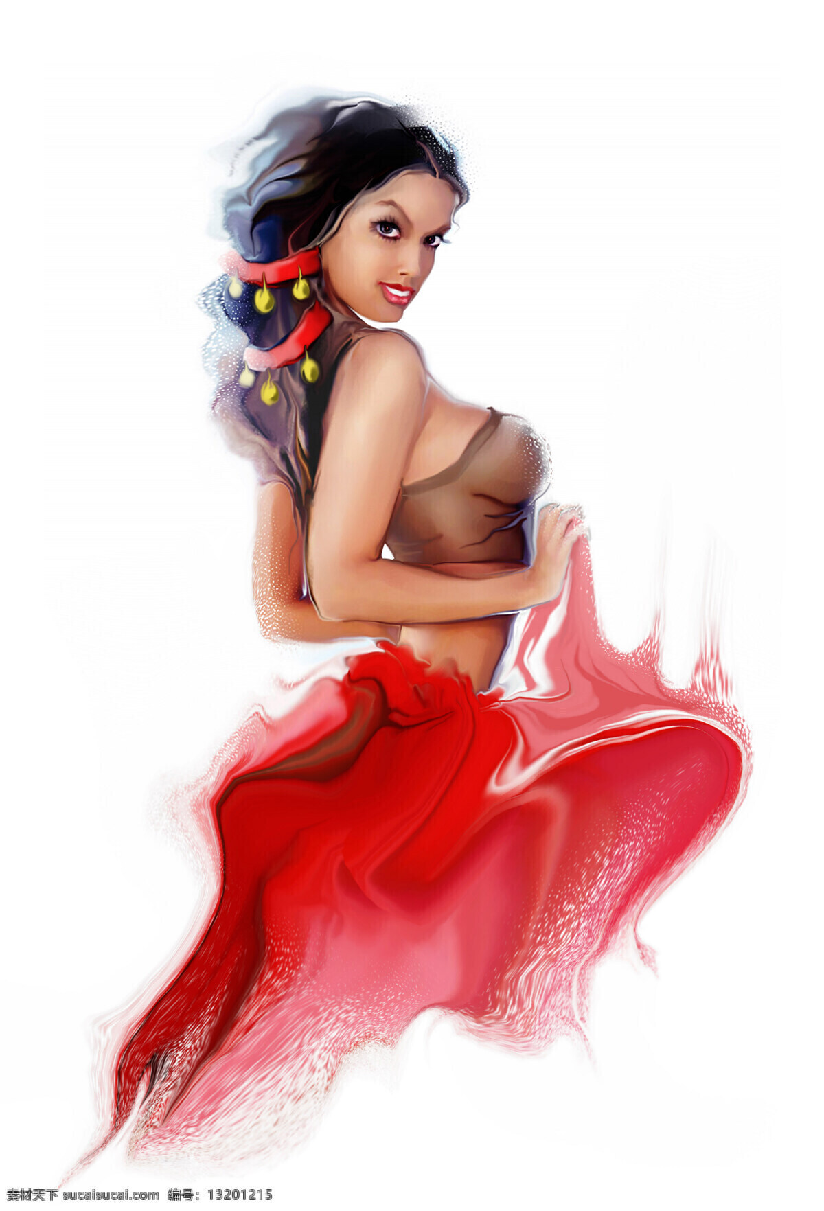 婀娜多姿 美女 插画 舞姿飘逸 翩翩起舞 婆娑起舞 轻歌曼舞 欢欣鼓舞 舞蹈美女 跳舞美女 漂亮美女 魅力 时尚 潮流 气质 人物图库