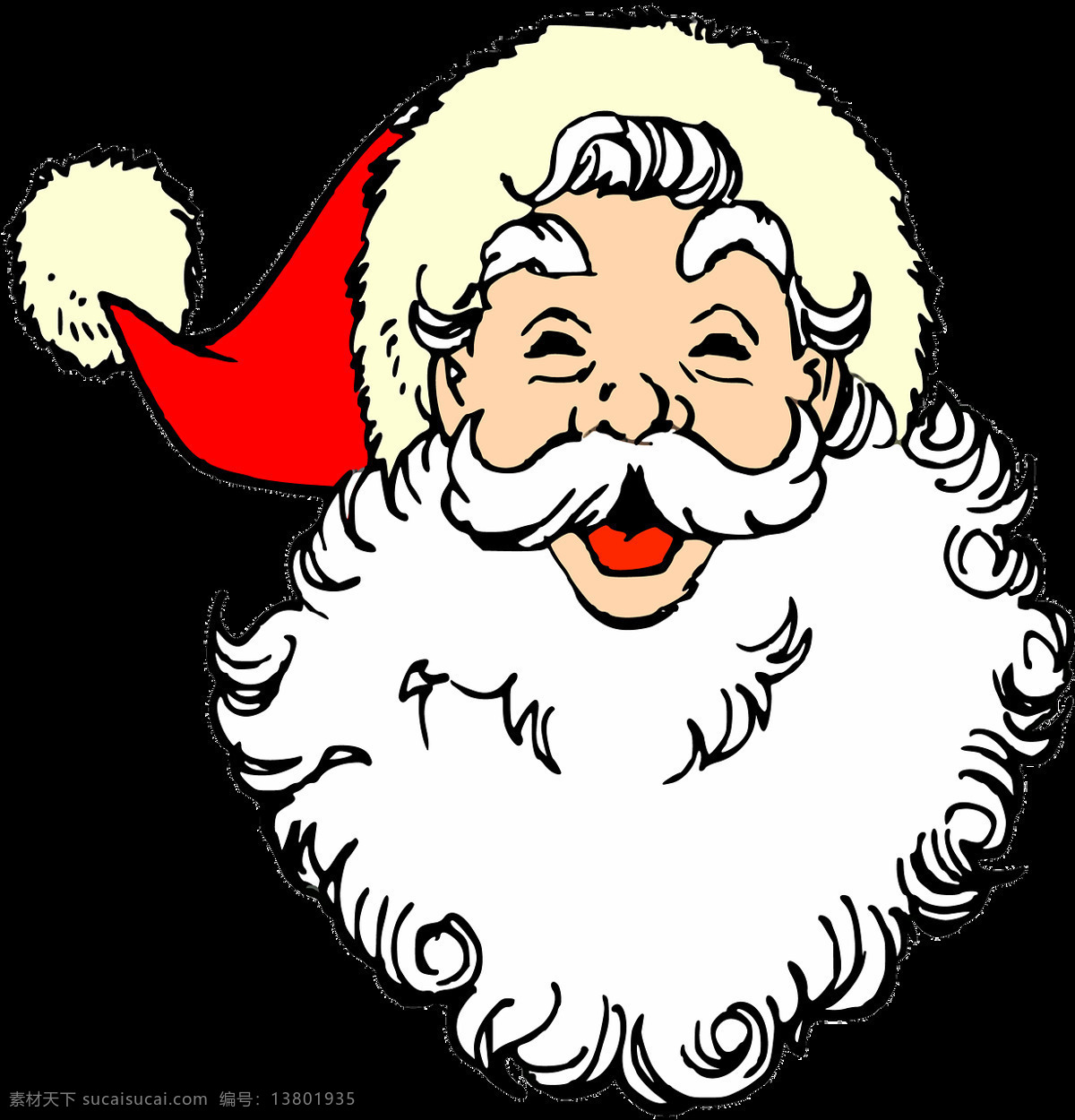 卡通 圣诞老人 头像 元素 2018圣诞 christmas merry 胡子 卡通头像 设计素材 圣诞png 圣诞节 圣诞老人头像 圣诞免抠元素 圣诞装扮
