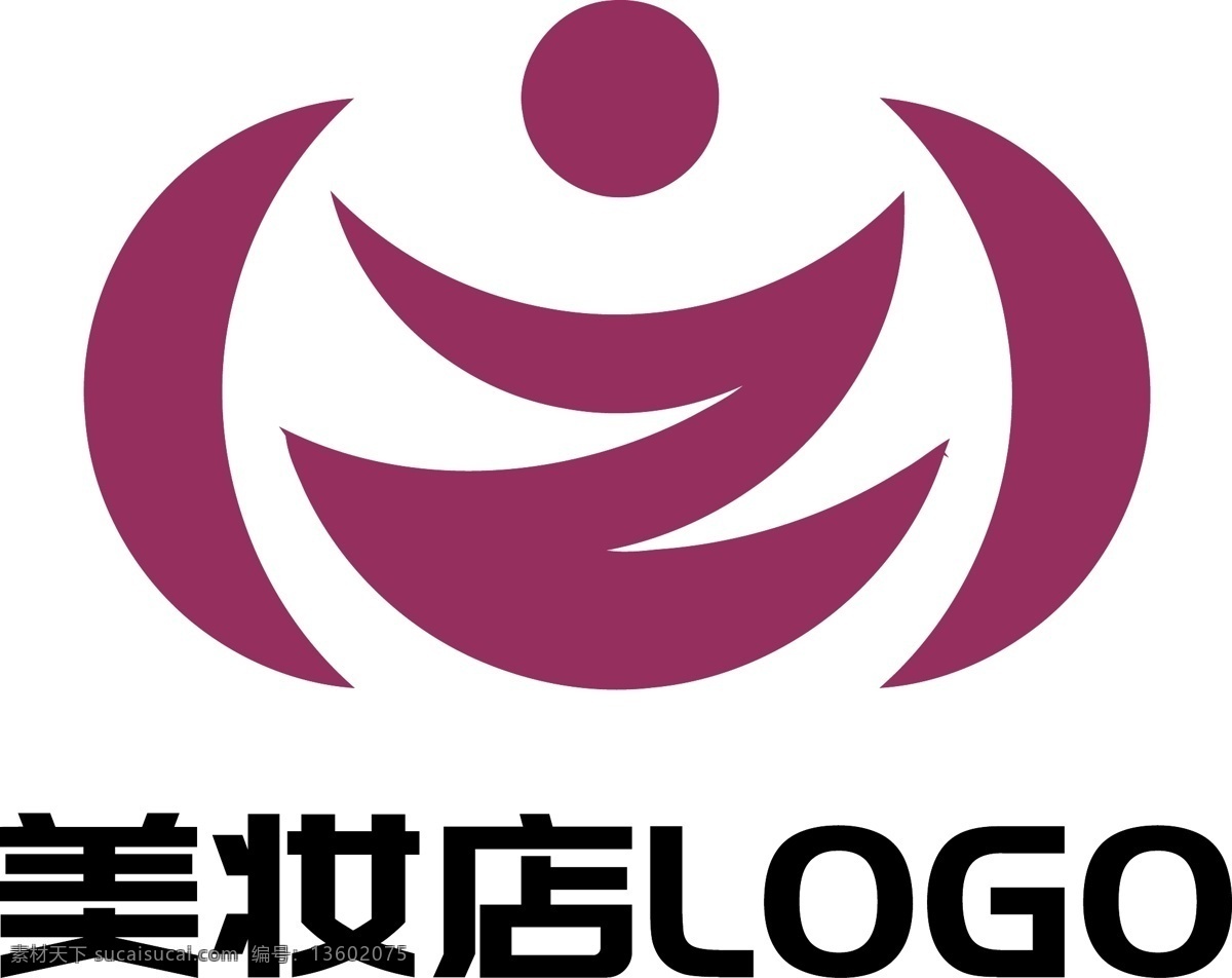 美 妆 化妆品 美甲 行业 logo 原创 粉红色 矢量 圆 标识 品牌 z 店铺logo