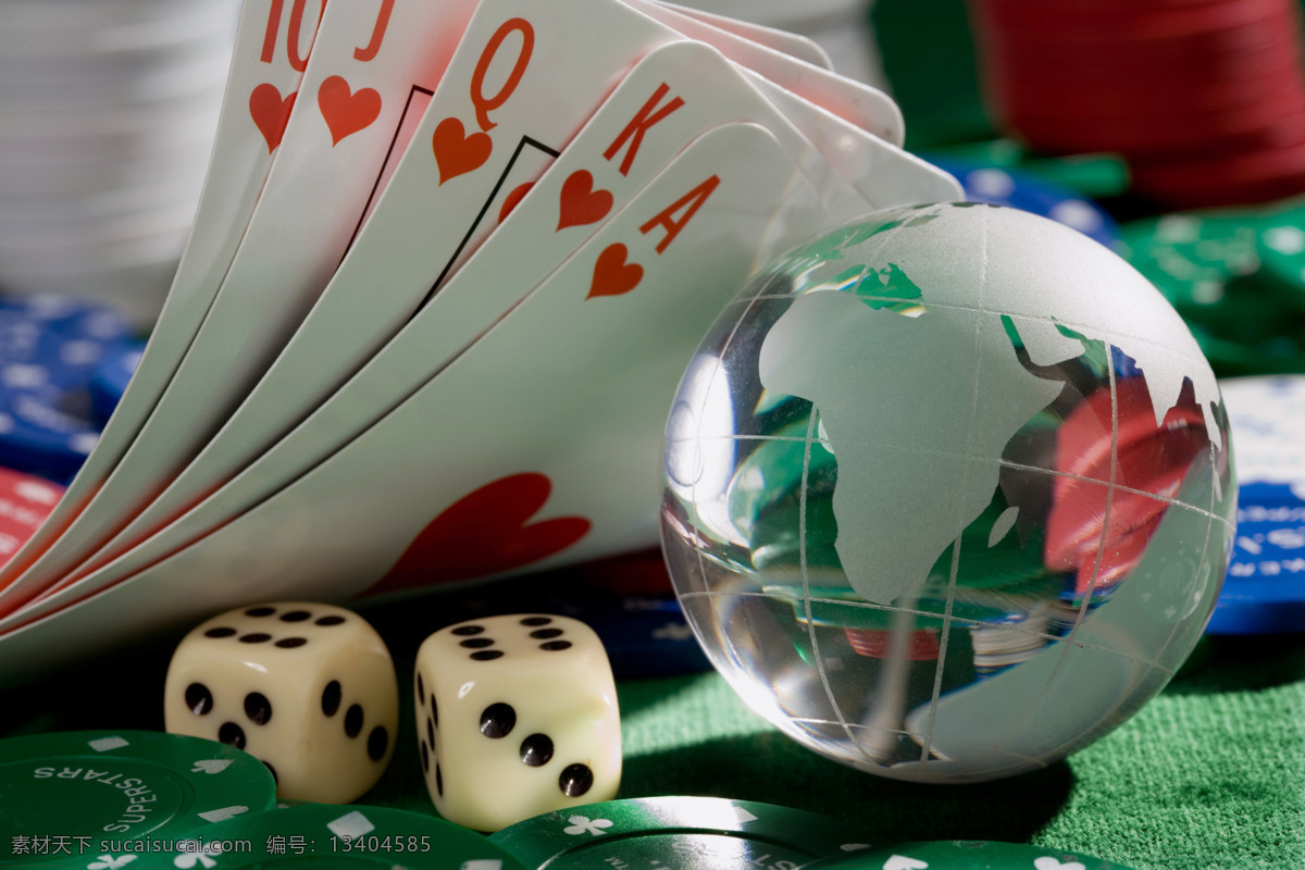 赌桌 上 扑克 骰子 赌博 赌场 博彩 筹码 影音娱乐 生活百科