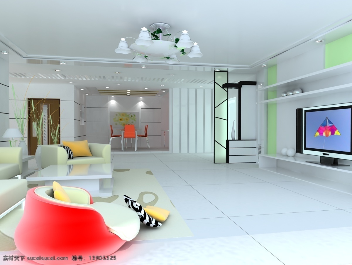 现代 客厅 电视墙 环境设计 简约 沙发 室内设计 现代客厅 家居装饰素材