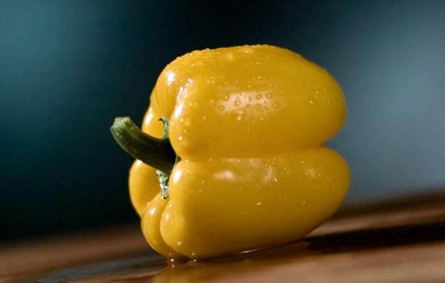 黄色 青椒 高清视频 视频 视频素材 黄色青椒 实拍视频