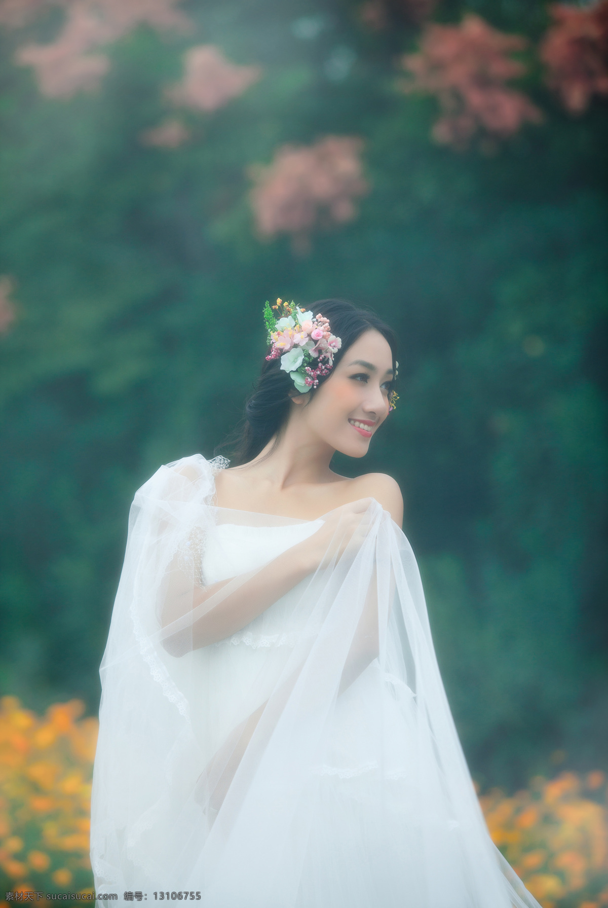 花海 婚纱样片 影楼摄影 婚纱照 唯美婚纱 时尚婚纱 野花 鲜花 幸福 写真 婚纱外景 人物摄影 人物图库 摄影图库 唯美婚纱样片