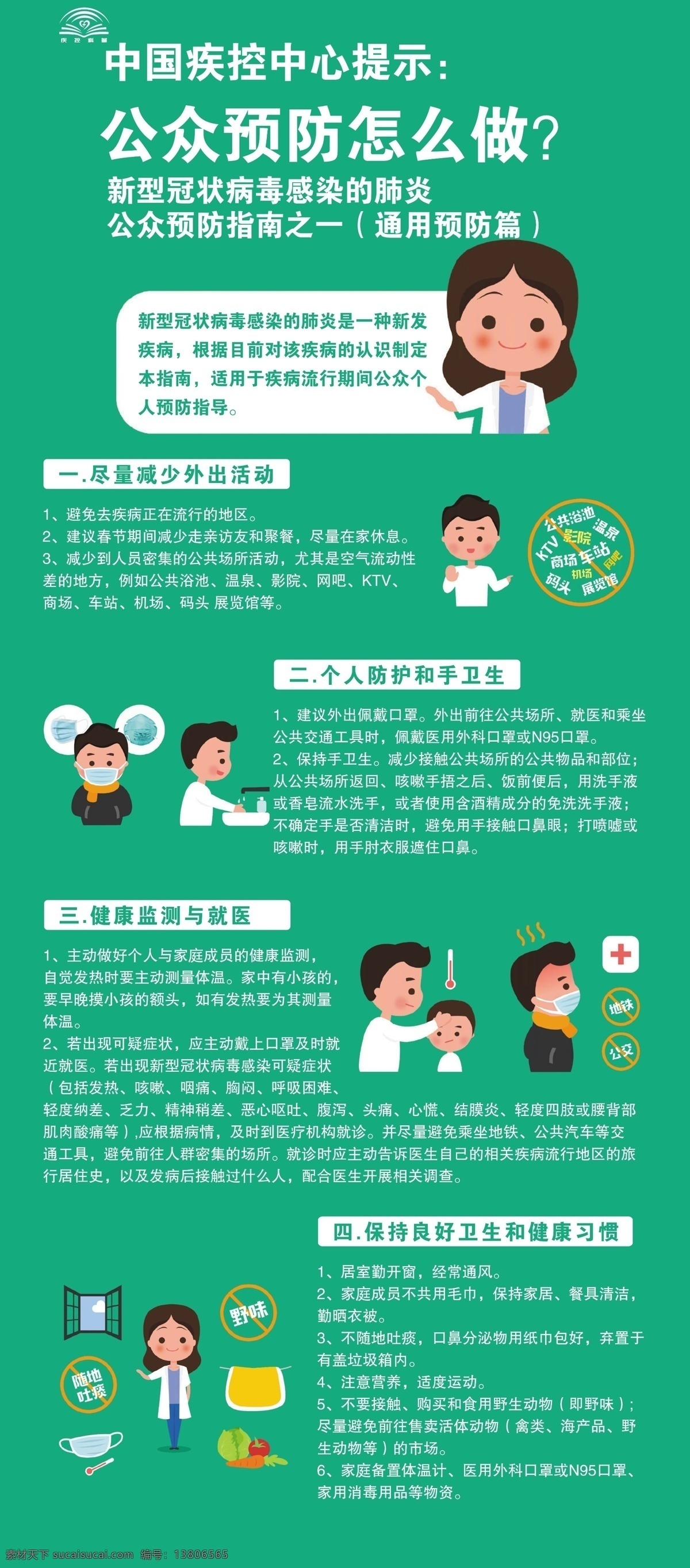 新型冠状病毒 公从 预防指南 肺炎 健康 感染病毒 分层
