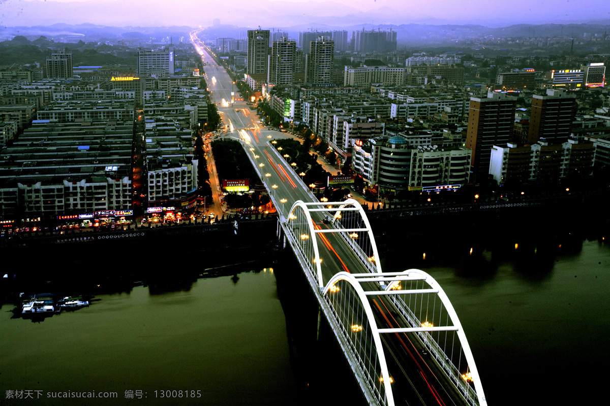 美丽邵阳 邵阳风景 美好邵阳 西湖桥夜景
