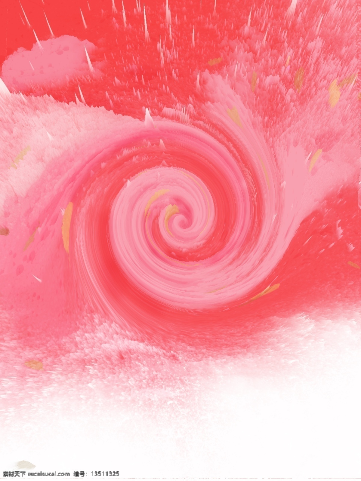 原创 水彩 3d 漩涡 抽象 背景 红色 渐变 广告背景 放射 3d漩涡 旋转 流行