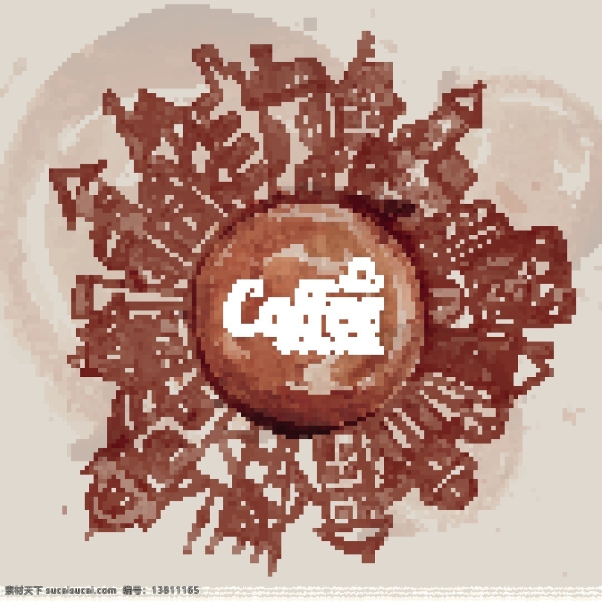 咖啡渍 绘 城市 背景 矢量 coffee eps格式 建筑 咖啡 咖啡屋 旅行 矢量图 含 预览 图 海报 建筑家居