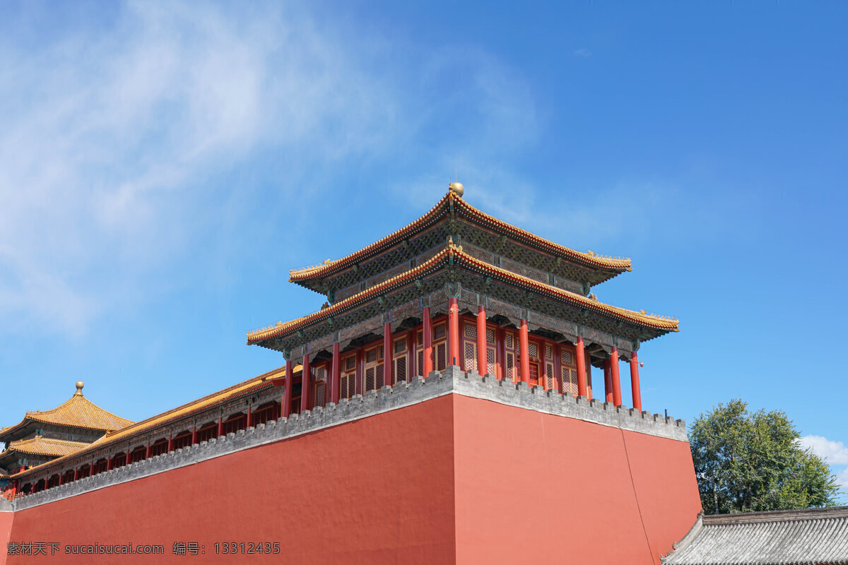 北京故宫 古建筑 故宫博物院 历史建筑 旅游胜地 建筑园林 建筑摄影
