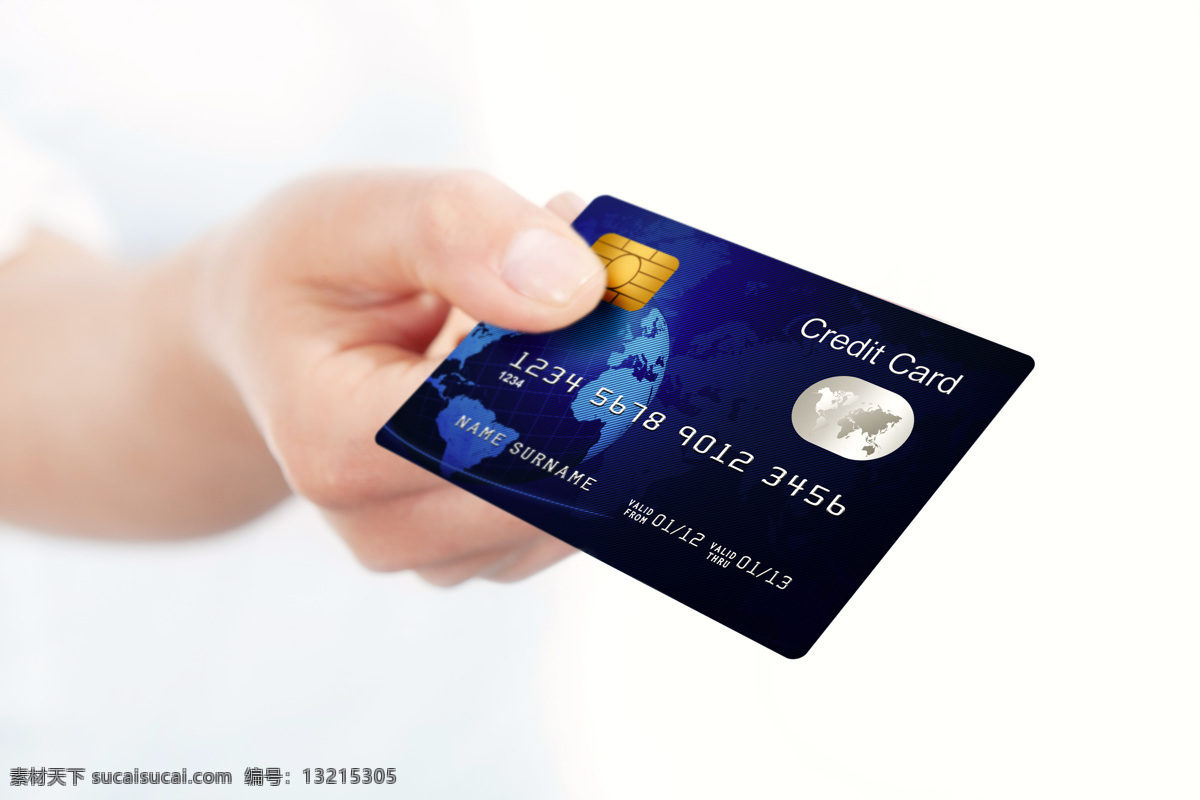 手中 信用卡 手 磁卡 卡片 银行卡 金融货币 商务金融