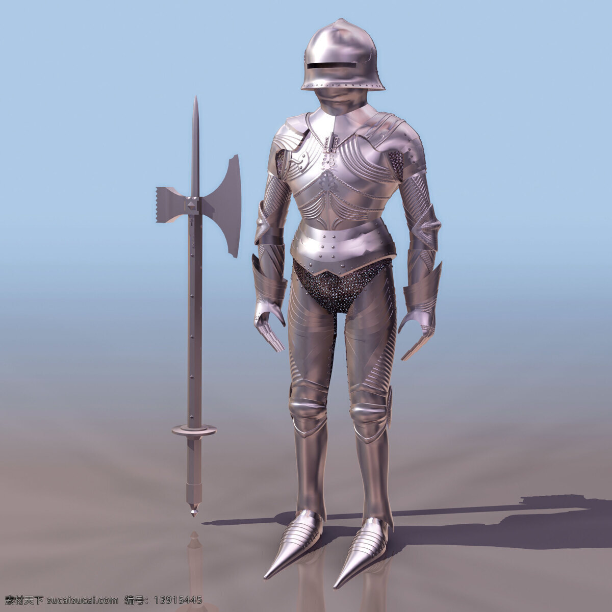 盔甲 战士 模型 erzher 机器人 盔甲战士模型 人物角色 3d模型素材 动植物模型