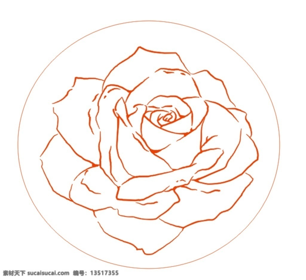 玫瑰花 矢量图 logo 广告服装 服装设计