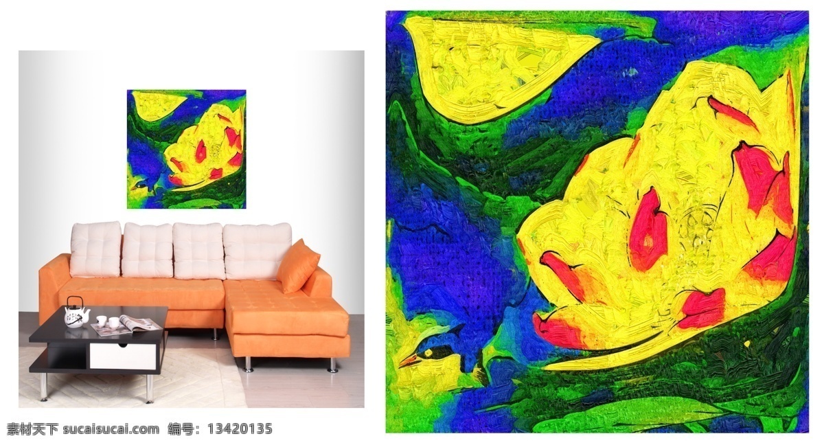 家居 室内装饰 荷花 油画 抽象 挂画 荷 绘画 家居室内装饰 墙画 室内装饰用图 无框画 艺术画 装饰素材 装饰画 装饰 原创设计 原创装饰设计