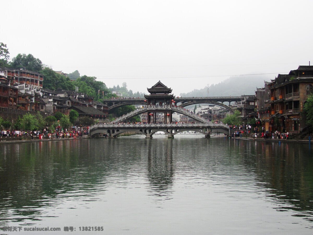 凤凰古城 凤凰 古城 湘西 苗族 土家族 古镇 旅游摄影 人文景观