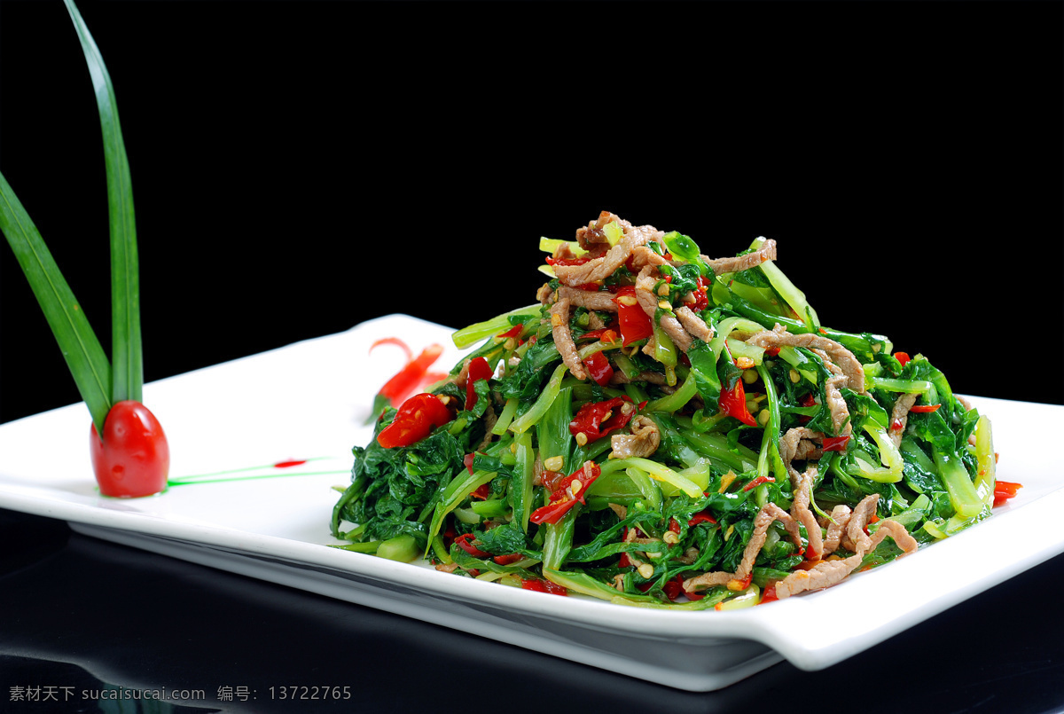 青菜炒牛肉 美食 传统美食 餐饮美食 高清菜谱用图