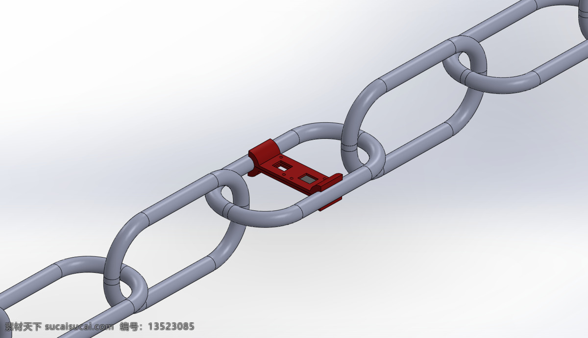 链条 磨损 指示器 指标 链 3d模型素材 建筑模型