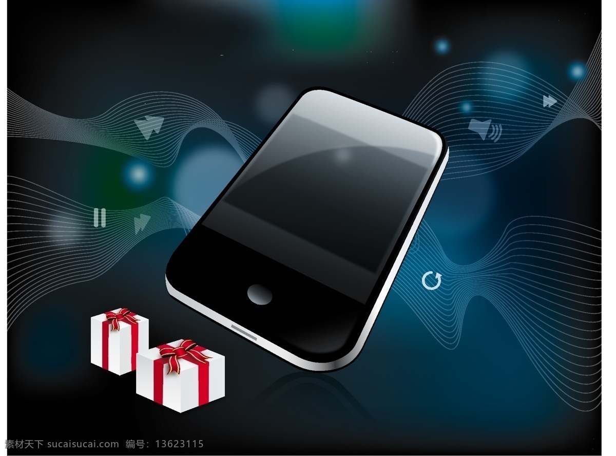 app iphone it 触摸屏 底纹背景 底纹边框 发展 科幻 科技 苹果 手机 背景 礼物盒 礼品 矢量 移动生活 移动互联 智能手机 信息 数码 数字 未来 世界 桌面 软件 底纹