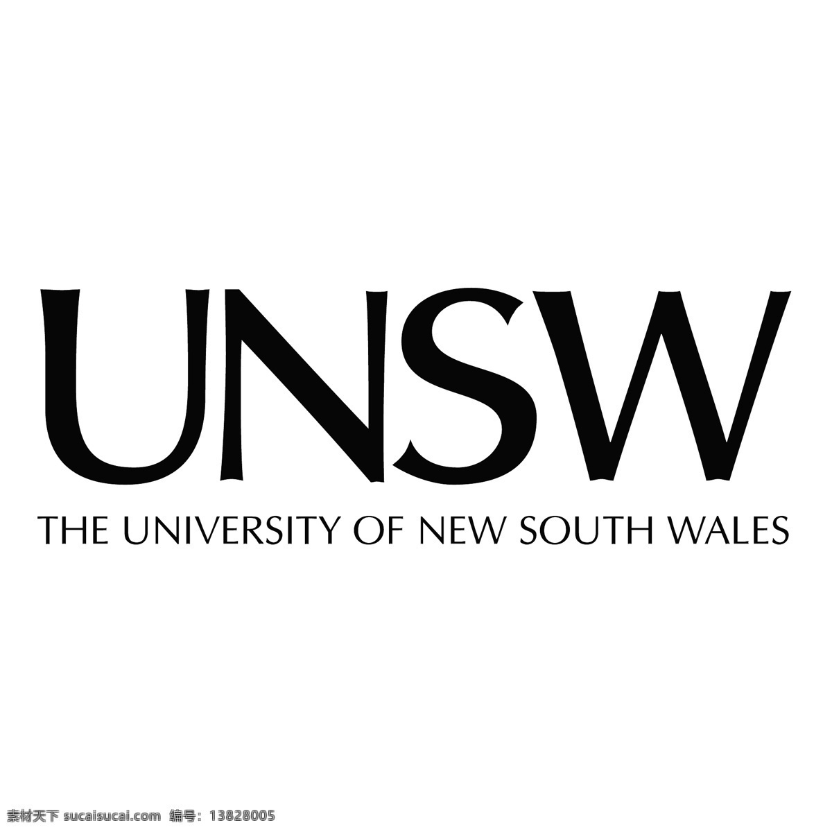 新南威尔士 大学 自由 标志 psd源文件 logo设计