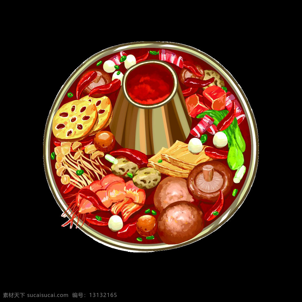麻辣 海鲜 火锅