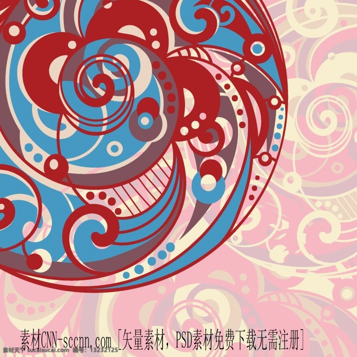 矢量 古朴 色调 卷曲 纹样 花纹 背景 淡雅 花纹背景 螺旋花纹 曲线 古朴色调 卷曲纹样 矢量图 花纹花边