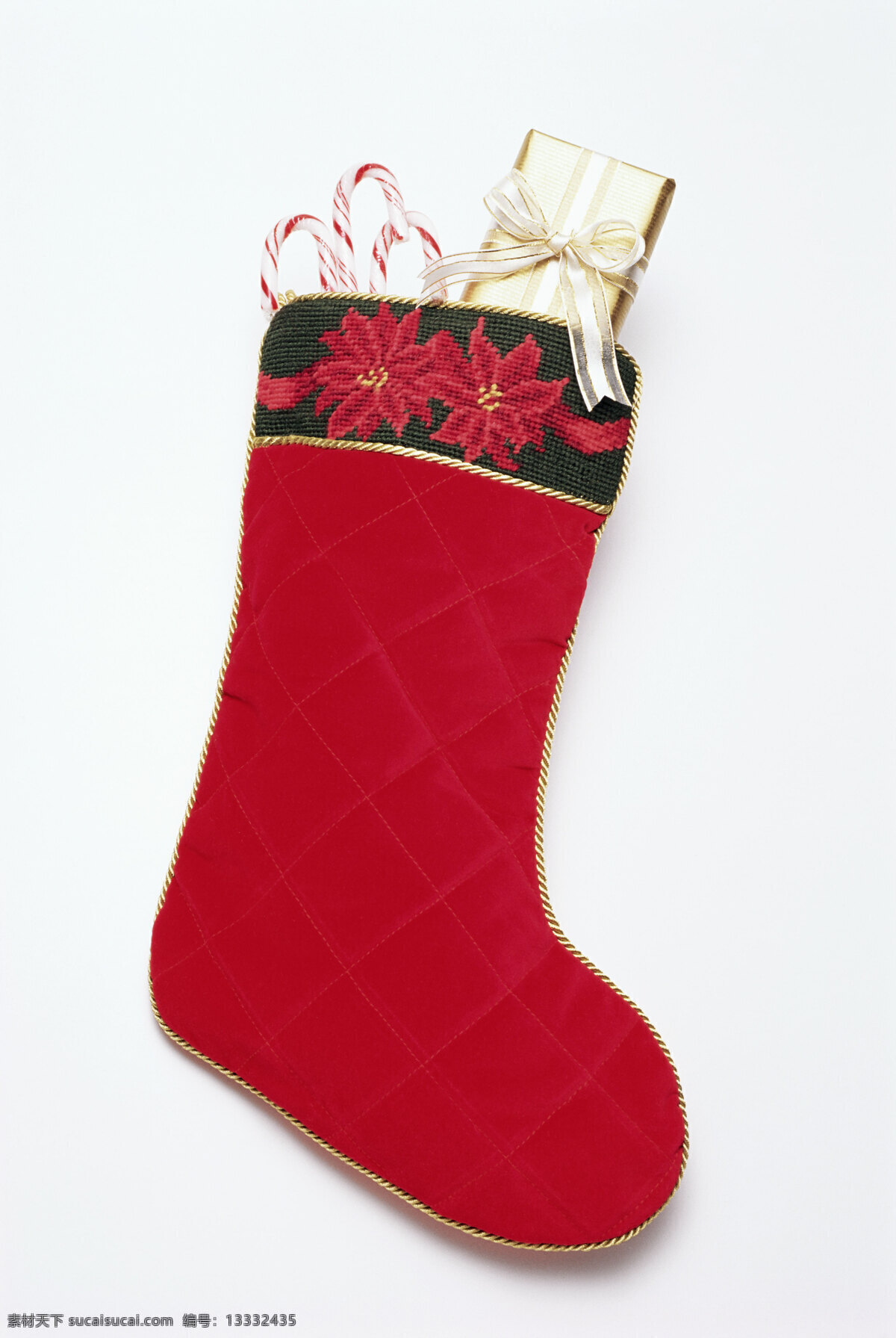 红色 圣诞 袜 袜子 耶诞 节 圣诞节 节日素材