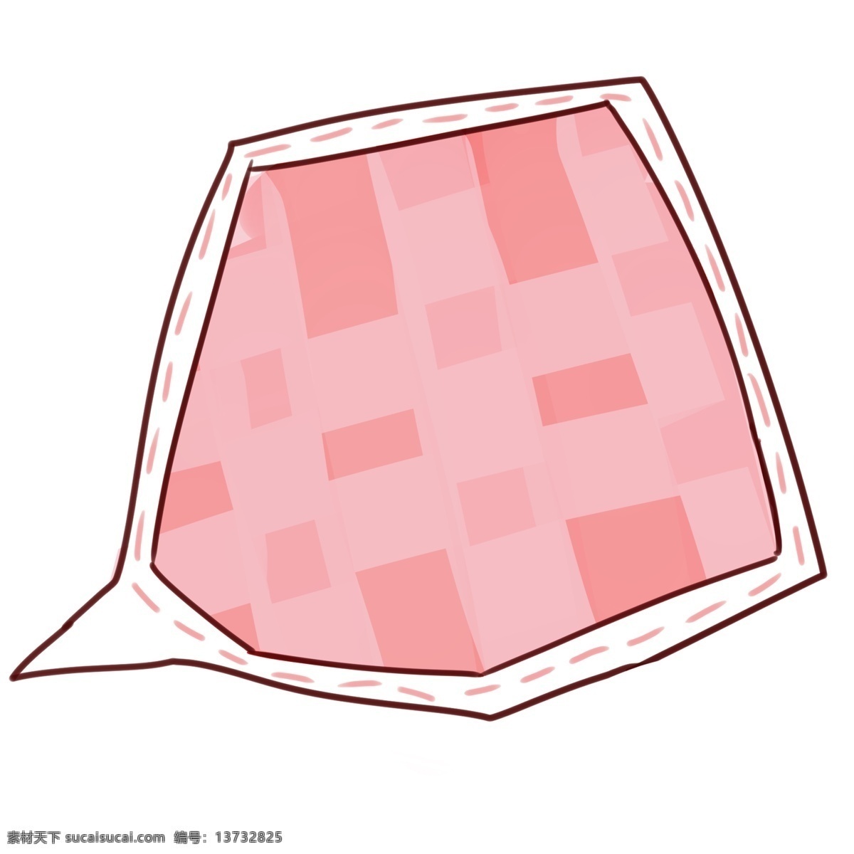 不规则 图案 气泡 框 插图 粉色 气泡框