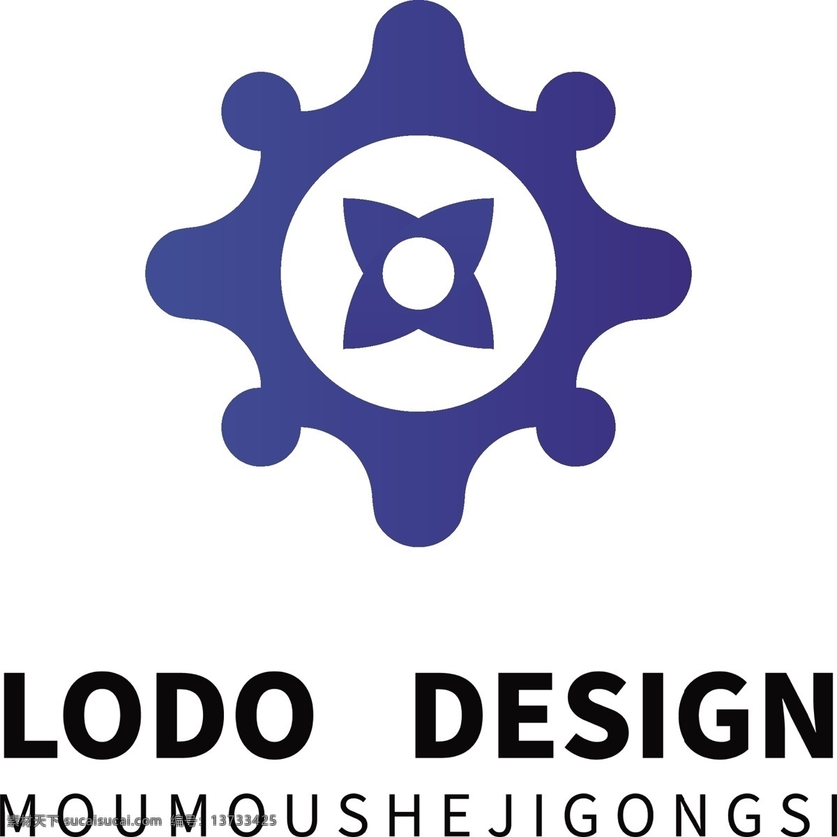 原创 蓝色 航海 企业 logo 航 蓝 舵 掌舵 标志