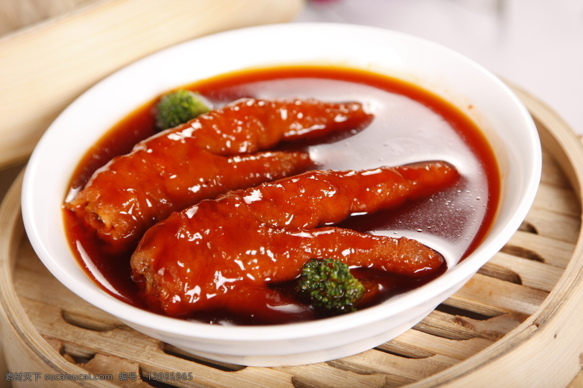 鲍汁凤爪 广式点心 港式点心 点心 茶点 传统美食 餐饮美食