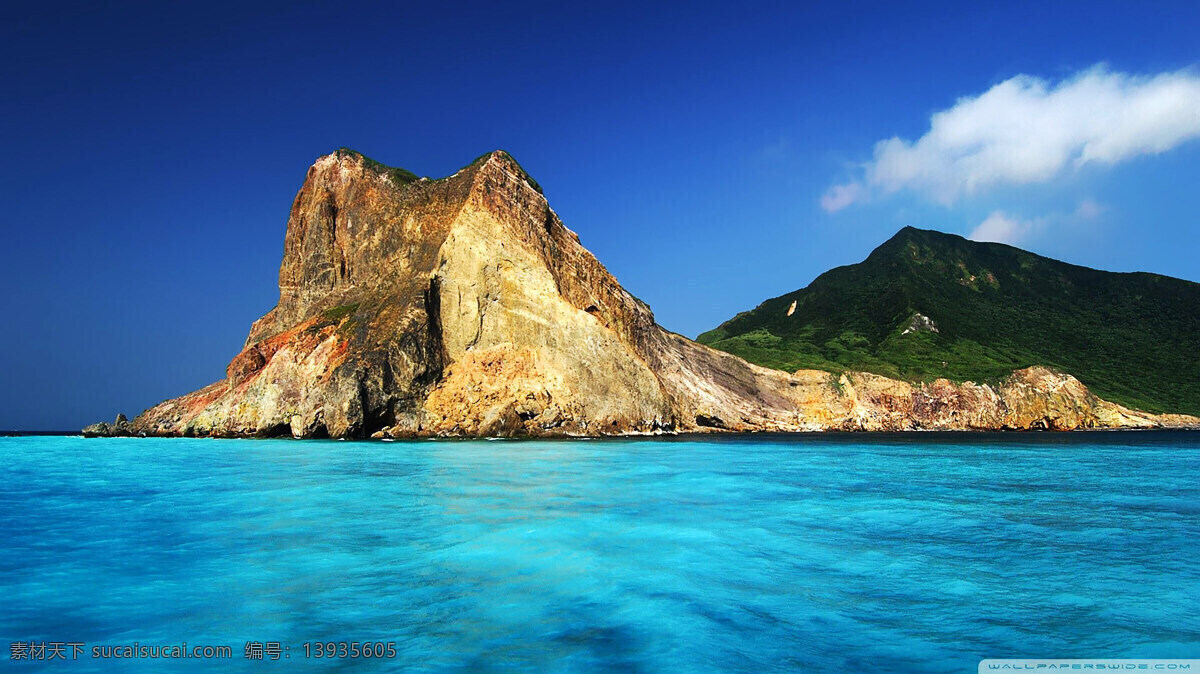 海洋 海水 海岸 砂石 天空 蓝天 白云 云朵 海边风景 自然风景 自然景观 大海风景 旅游摄影