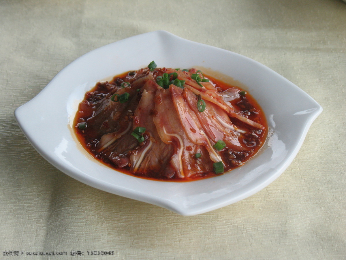 红油猪耳 餐饮美食 传统美食 摄影图库
