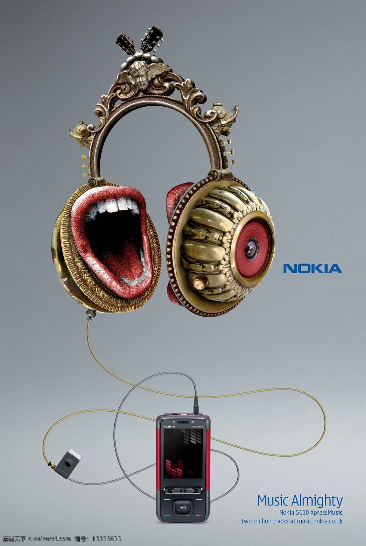 nokia 手机 海报 设计图库 超酷设计插画 其他海报设计