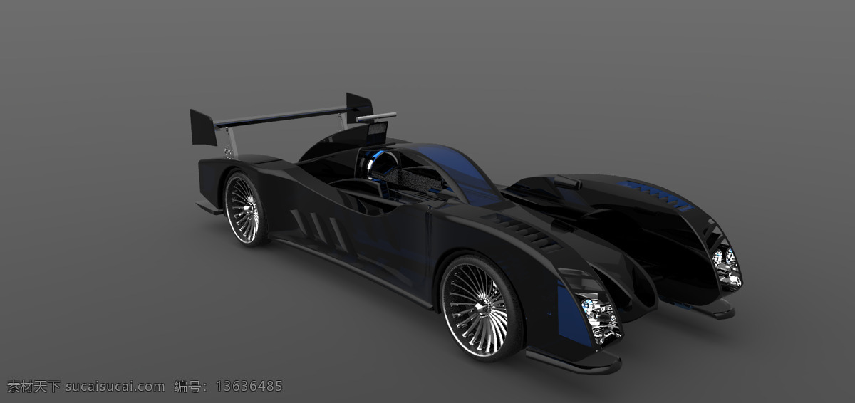 赛车免费下载 小型车 3d模型素材 其他3d模型