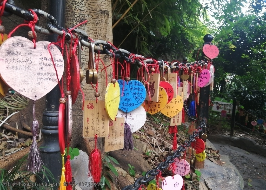 许愿牌 心愿锁 重庆 洪崖洞 景点 旅游摄影 人文景观